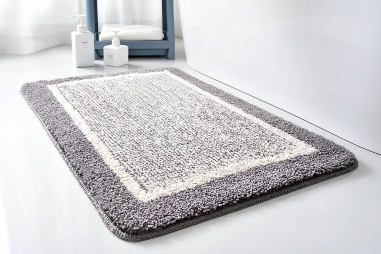 Robelle Rectangle Bathroom Absorbent Non-slip Floor Mat (Copy)