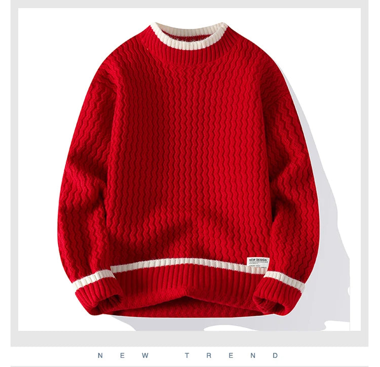 Robelle Men's Wool Blend Sweaters (Grey)