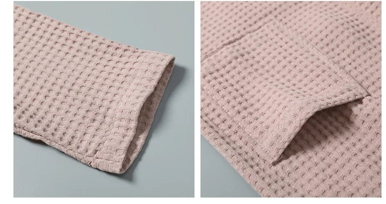 The Airweight Cloud Waffle Robe – A Crisp, Cool Summer Essential