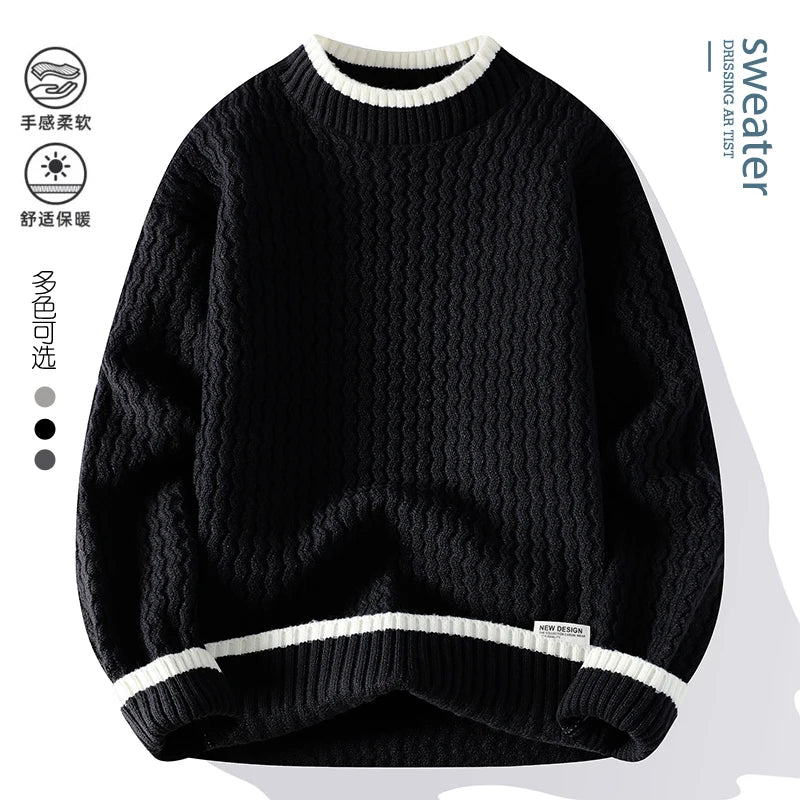 Robelle Men's Wool Blend Sweaters (Grey)