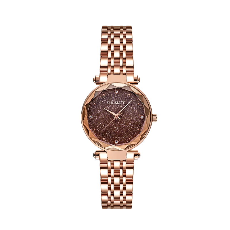 Robelle All-Star Luxe Collection | Women's Stainless Steel Quartz Watch with Gift Box