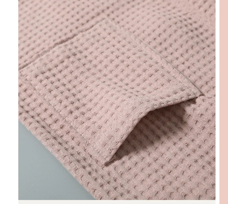 The Airweight Marshmellow Waffle Robe – A Crisp, Cool Summer Essential