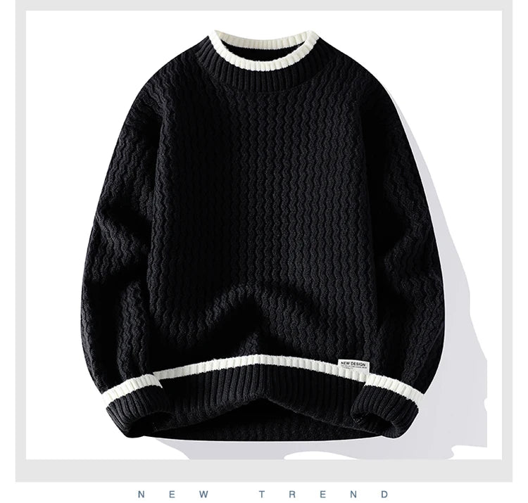 Robelle Men's Wool Blend Sweaters (Grey)