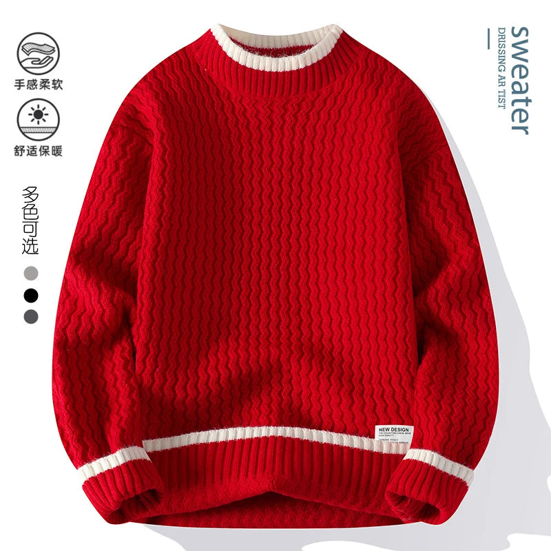 Robelle Men's Wool Blend Sweaters (Grey)